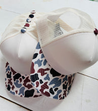 Load image into Gallery viewer, 5 Panel Two-Tone Camo Meshback Sandwich
