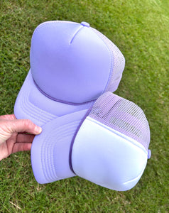 Lavender Foam Trucker
