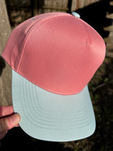 Load image into Gallery viewer, Nonbranded 5 Panel Mid Profile Two Tone Baseball Cap
