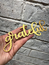 Load image into Gallery viewer, &quot;Grateful&quot; Word Patch
