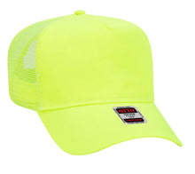 Load image into Gallery viewer, Otto Mid Profile Trucker 5 panel
