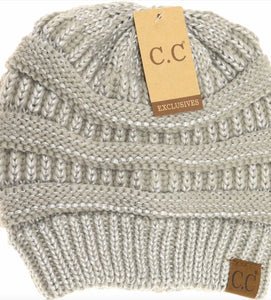 Metallic CC Beanie