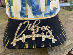 Football Vibes Glitter Patch