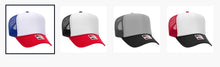 Load image into Gallery viewer, Otto High Crown Trucker - Tri-Color Styles
