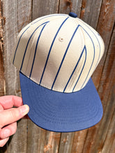 Load image into Gallery viewer, 5 Panel Retro Pinstripe Baseball Flat Bill

