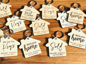 Welcome Home Keychain - Branded