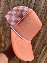 Load image into Gallery viewer, 5 Panel Foam Checkered Mesh Trucker
