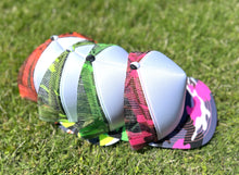 Load image into Gallery viewer, Neon Camo Foam Trucker
