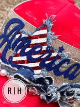 Load image into Gallery viewer, Frayed Denim Star Patch
