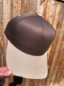 Nonbranded 5 Panel Mid Profile Two Tone Baseball Cap