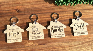Welcome Home Keychain - Branded