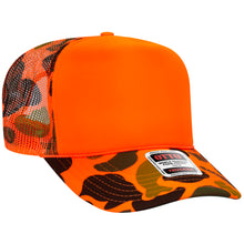 Load image into Gallery viewer, Otto High Crown Trucker - Camo Styles
