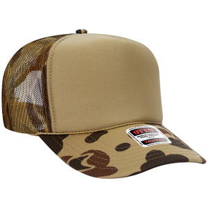 Otto High Crown Trucker - Camo Styles