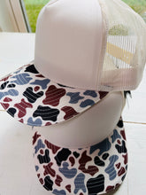 Load image into Gallery viewer, 5 Panel Two-Tone Camo Meshback Sandwich
