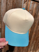 Load image into Gallery viewer, Nonbranded 5 Panel Mid Profile Two Tone Baseball Cap
