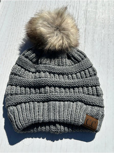 CC Beanie with Pom