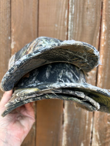 Cobra 6 panel Distressed Structured Camo Trucker