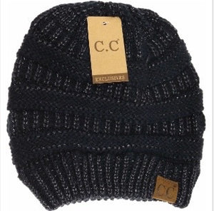 Metallic CC Beanie