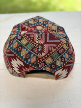 Load image into Gallery viewer, 5 Panel Aztek Jacquard Tan Suede Brim
