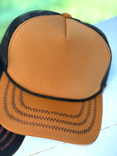 Load image into Gallery viewer, Mid Profile ZigZag Stitch Foam Trucker
