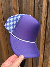 Load image into Gallery viewer, 5 Panel Foam Checkered Mesh Trucker
