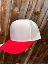 Load image into Gallery viewer, 5 Panel Two Tone High Frame Meshback
