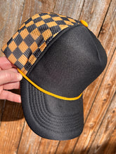 Load image into Gallery viewer, 5 Panel Foam Checkered Mesh Trucker
