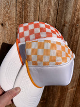 Load image into Gallery viewer, 5 Panel Foam Checkered Mesh Trucker
