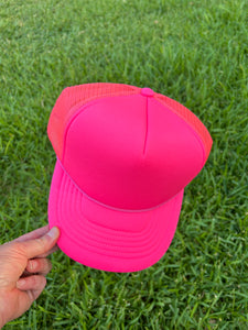 Non Branded Trucker - Neon