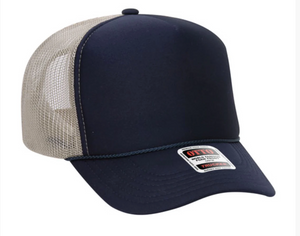 Navy/Khaki Back Split Otto High Crown