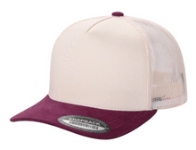 Load image into Gallery viewer, 5 Panel Suede Bill with Mesh Back
