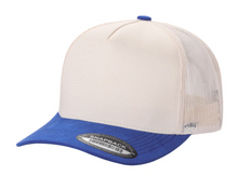 Load image into Gallery viewer, 5 Panel Suede Bill with Mesh Back
