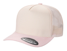 Load image into Gallery viewer, 5 Panel Suede Bill with Mesh Back
