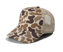 Load image into Gallery viewer, 5 Panel Duck Camo Meshback
