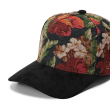 Load image into Gallery viewer, 5 Panel Jacquard Suede Brim
