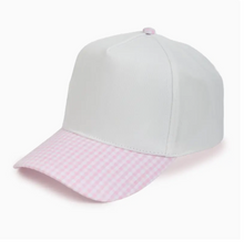 Load image into Gallery viewer, 5 panel canvas Gingham Brim
