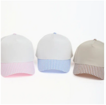 Load image into Gallery viewer, 5 panel canvas Gingham Brim
