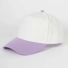 Load image into Gallery viewer, Pinstripe 2 Tone Bball Cap
