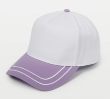 Load image into Gallery viewer, Retro Stripe Brim 5 Panel
