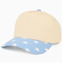 Load image into Gallery viewer, C.C Star Pattern on Brim Two Tone Trucker Hat (6 colors)
