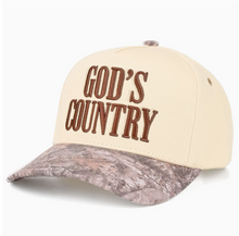 Load image into Gallery viewer, C.C God's Country Two Tone Trucker Hat
