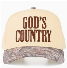 Load image into Gallery viewer, C.C God's Country Two Tone Trucker Hat
