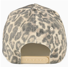 Load image into Gallery viewer, C.C Leopard Pattern All Over Trucker Hat: Beige
