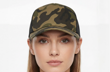 Load image into Gallery viewer, C.C Camouflage with Mesh Back Baseball Cap Trucker - Padded Front!

