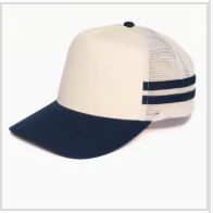 Load image into Gallery viewer, Retro Stripe Mesh Trucker
