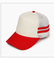 Load image into Gallery viewer, Retro Stripe Mesh Trucker
