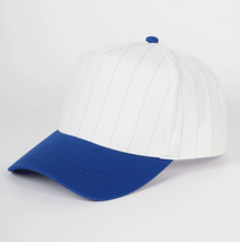 Load image into Gallery viewer, Pinstripe 2 Tone Bball Cap
