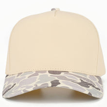 Load image into Gallery viewer, C.C Duck Camo Plain Trucker Hat: Beige
