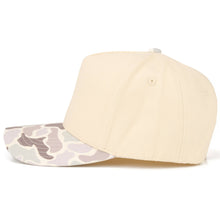 Load image into Gallery viewer, C.C Duck Camo Plain Trucker Hat: Beige
