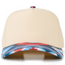 Load image into Gallery viewer, C.C South Western Aztec Pattern Bill: Navy
